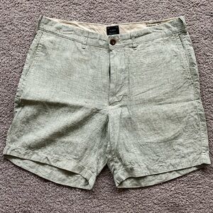 J.crew Men’s Linen Shorts 7” Inseam